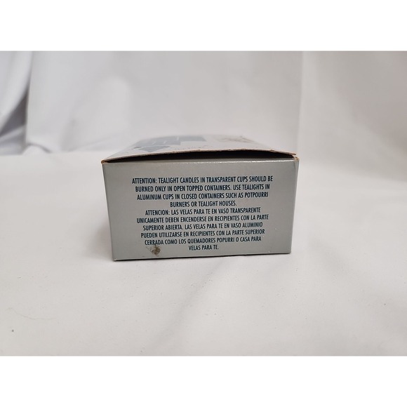 NIB VTG Partylite PUMPKIN SPICE Universal Tealights Lot of 12 3040 V0440 57V01 - Picture 5 of 9